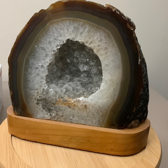 DRUZY agate crystal from Brazil - Picture 5 of 9